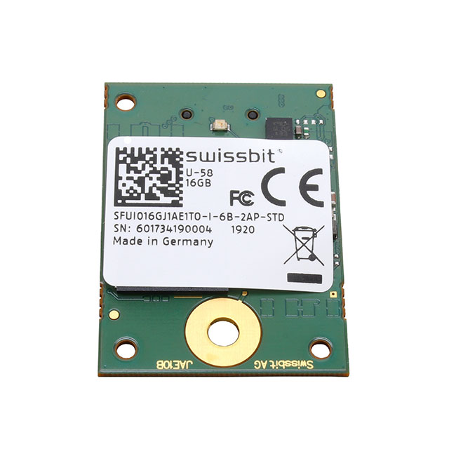 Swissbit SFUI016GJ1AE1TO-I-6B-2AP-STD electronic component product image