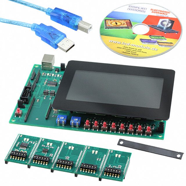 Display Visions EA EVALEDIPTFT43TC electronic component product image