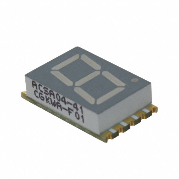 Kingbright ACSA04-41CGKWA-F01 electronic component product image