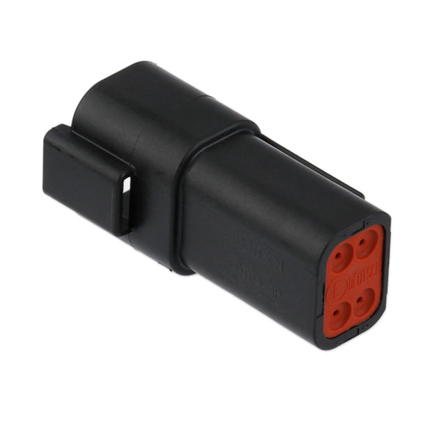 TE Connectivity Deutsch Connectors DT04-4P-CE02 electronic component product image