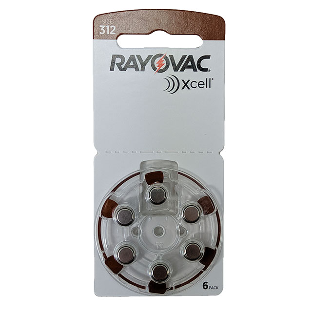 Rayovac HAB-R-IM-312-6-MF electronic component product image