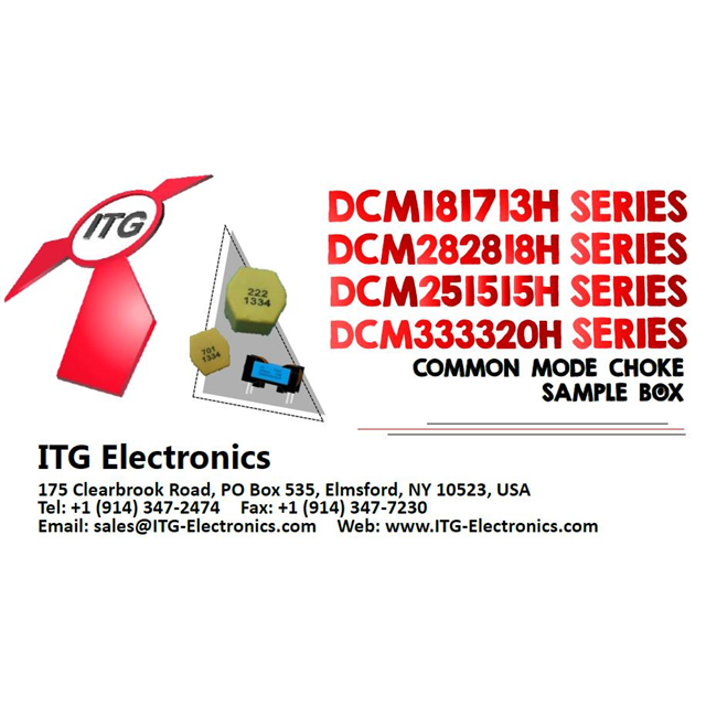 ITG Electronics, Inc. DCM SERIES SAMPLES KITS electronic component product image