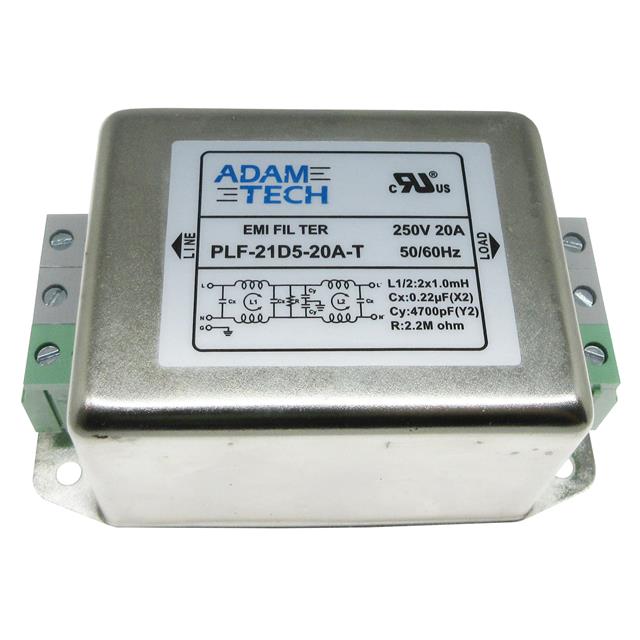 Adam Tech PLF-21D5-20A-T electronic component product image