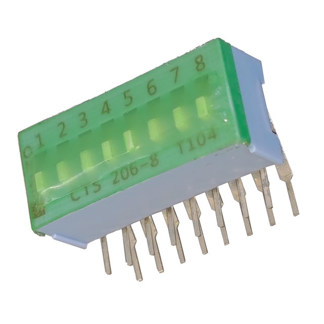 CTS Electrocomponents 206-8RAST electronic component product image