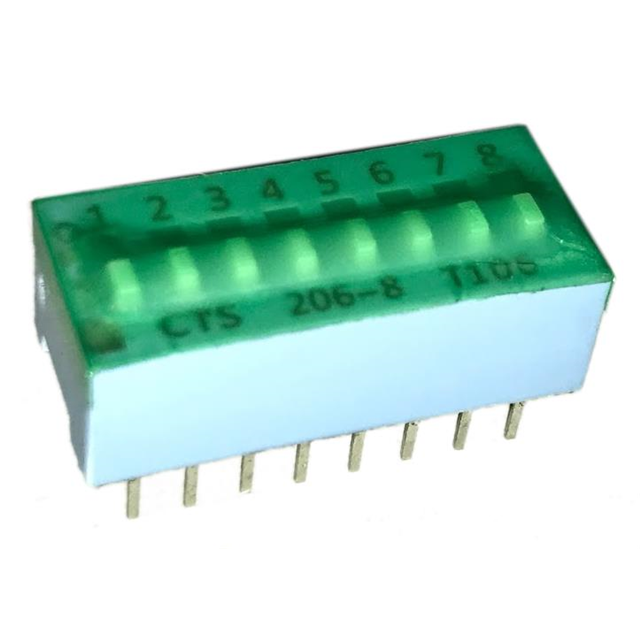 CTS Electrocomponents 206-8STN electronic component product image