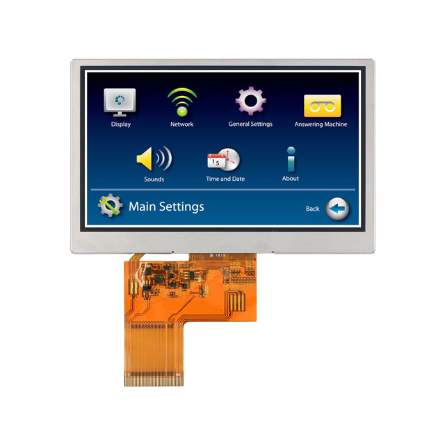 DLC Display Co.,Ltd DLC0430DCP10RF-2 electronic component product image