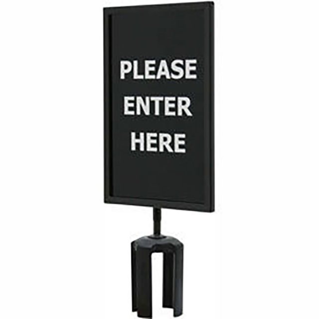 Queueway QWAYSIGN-7" X 11"-PLEASE ENTER HERE (BOTH SIDES) electronic component product image