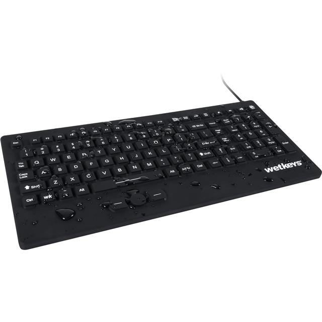 WetKeys Washable Keyboards KBWKRC105SPI-BK-C10 electronic component product image