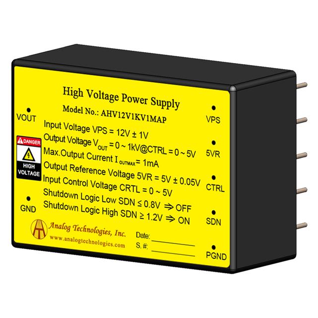 Analog Technologies AHV12V1KV1MAP electronic component product image