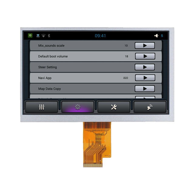 DLC Display Co.,Ltd DLC0700XDP30KF-2 electronic component product image