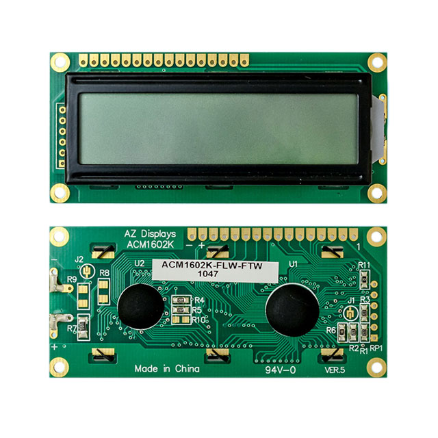 AZ Displays ACM1602K-FL-GTW electronic component product image