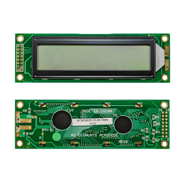 AZ Displays ACM2002E-FL-YBW-R electronic component product image