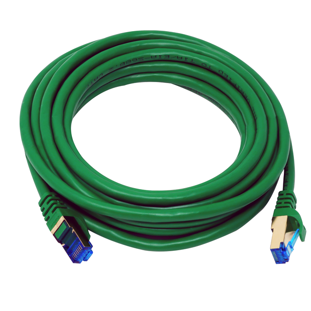 QualGear QG-CAT7R-15FT-GRN electronic component product image