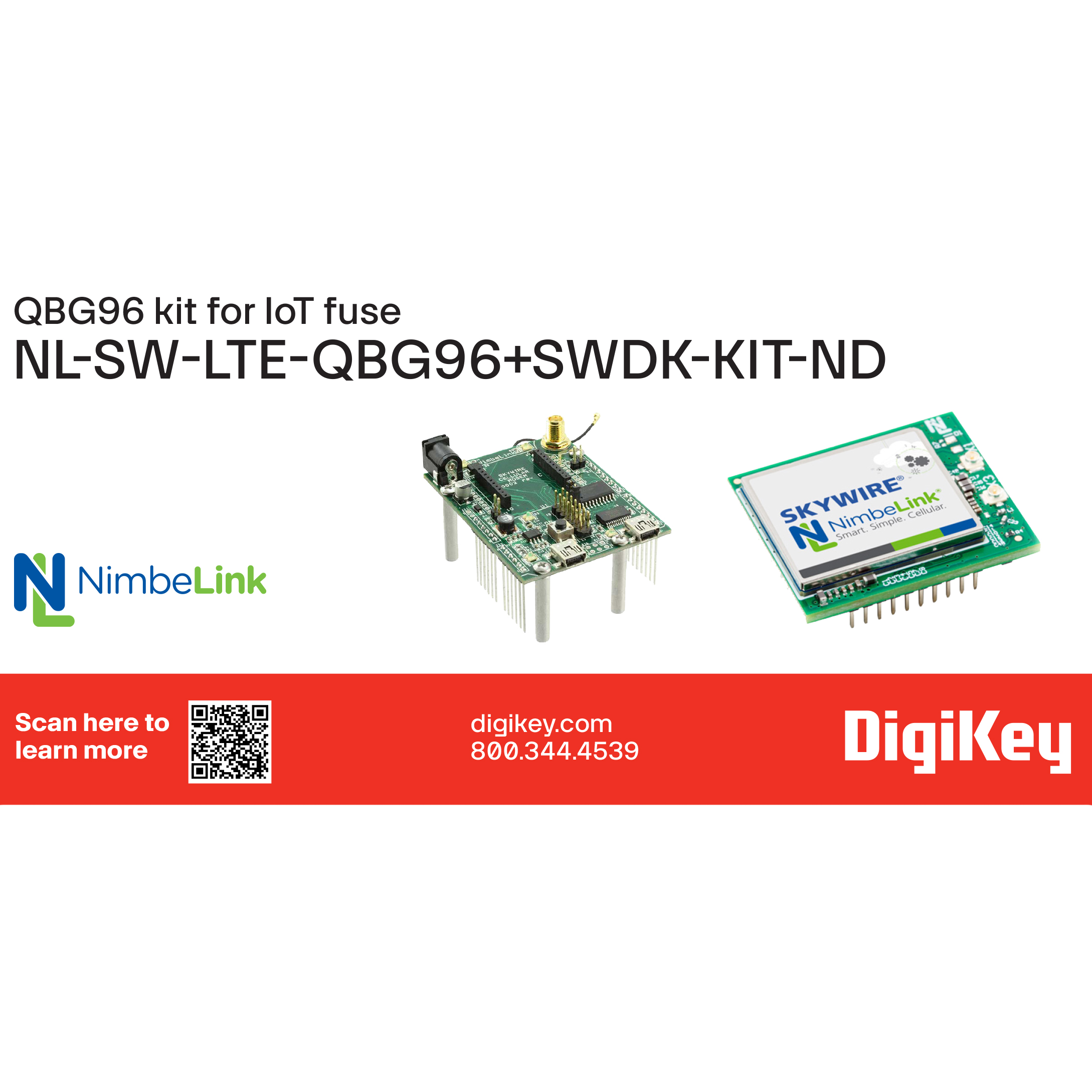 Airgain NL-SW-LTE-QBG96+SWDK-KIT electronic component product image