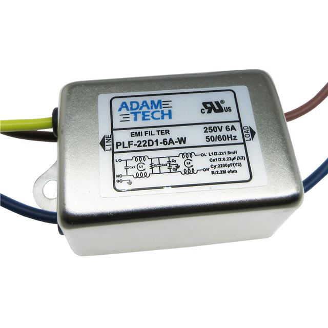 Adam Tech PLF-22D1-6A-W electronic component product image