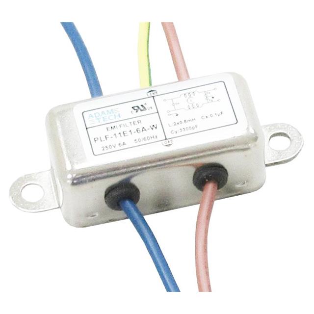 Adam Tech PLF-11E1-6A-W electronic component product image