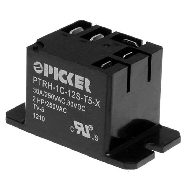 Picker Components PTRH-1C-12S-T5-X electronic component product image