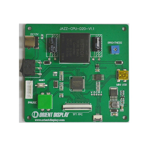 Orient Display JAZZ-CPU-D20 electronic component product image