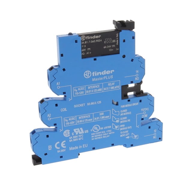 Finder Relays, Inc. 39.60.0.125.9024 electronic component product image