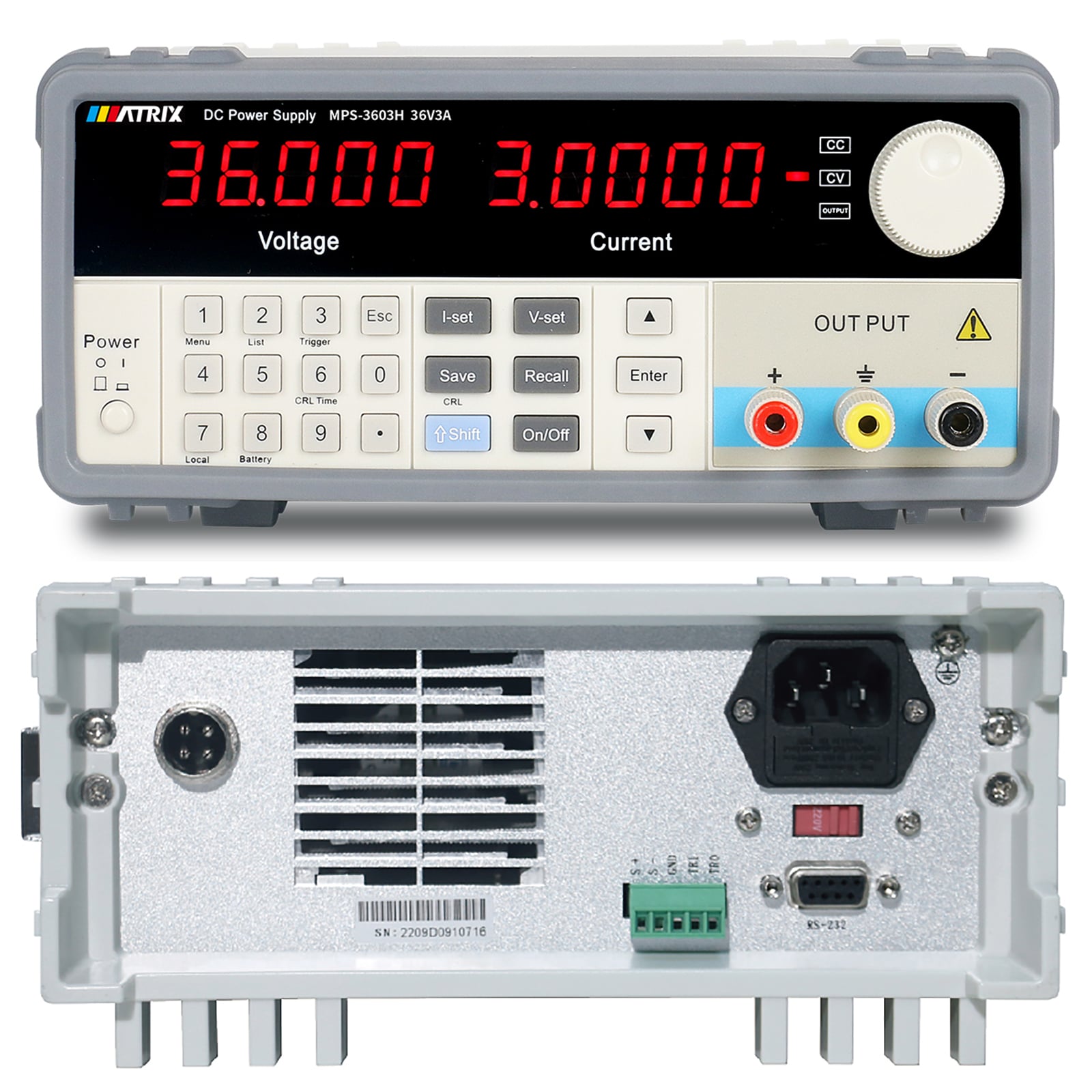 MATRIX TECHNOLOGY INC. MPS-3603H electronic component product image