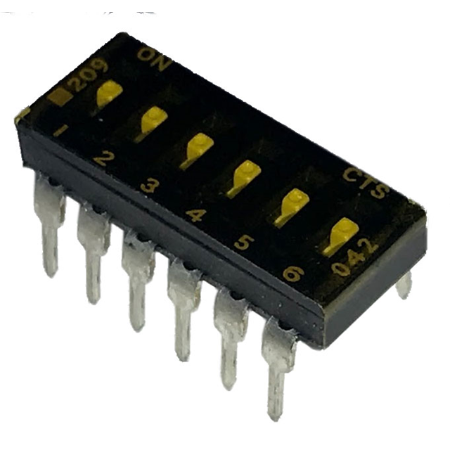 CTS Electrocomponents 209-6LPST electronic component product image