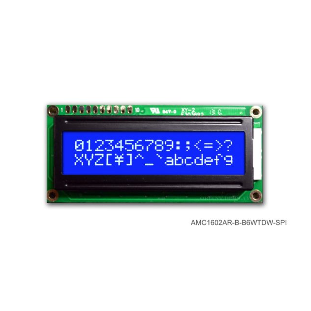Orient Display AMC1602AR-B-B6WTDW-I2C electronic component product image
