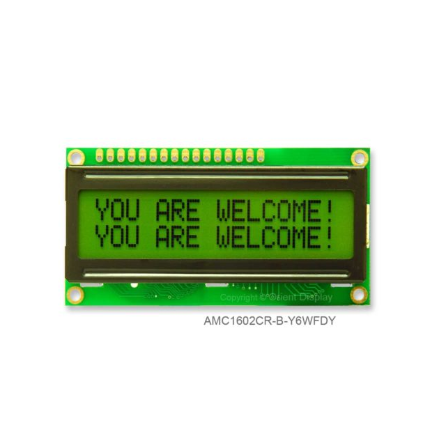 Orient Display AMC1602CR-B-Y6WFDY electronic component product image