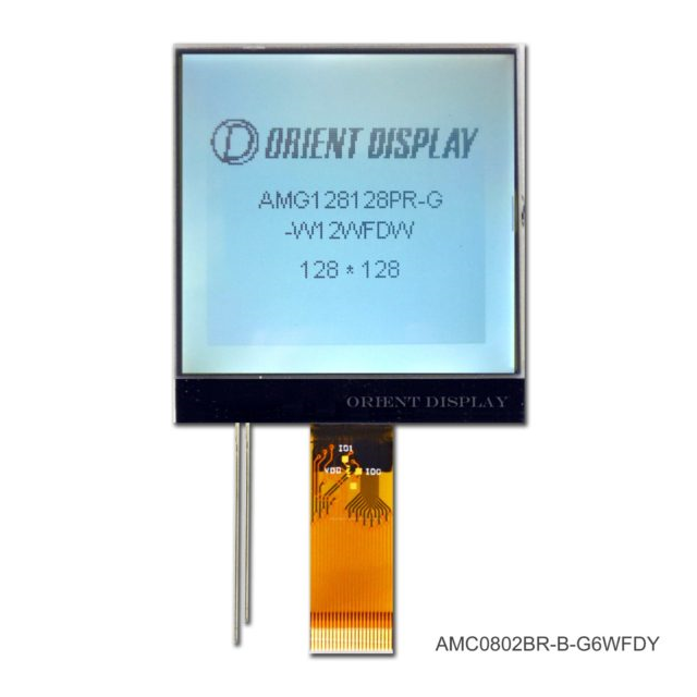 Orient Display AMG128128PR-G-W12WFDW electronic component product image
