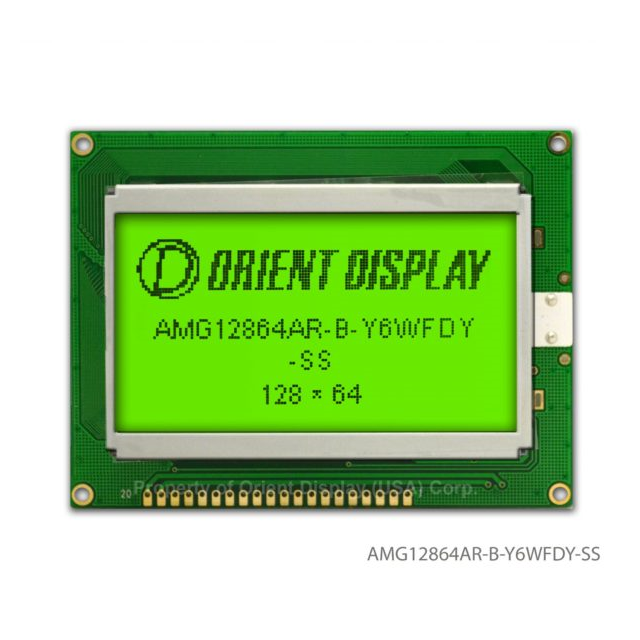 Orient Display AMG12864AR-B-Y6WFDY-SS electronic component product image