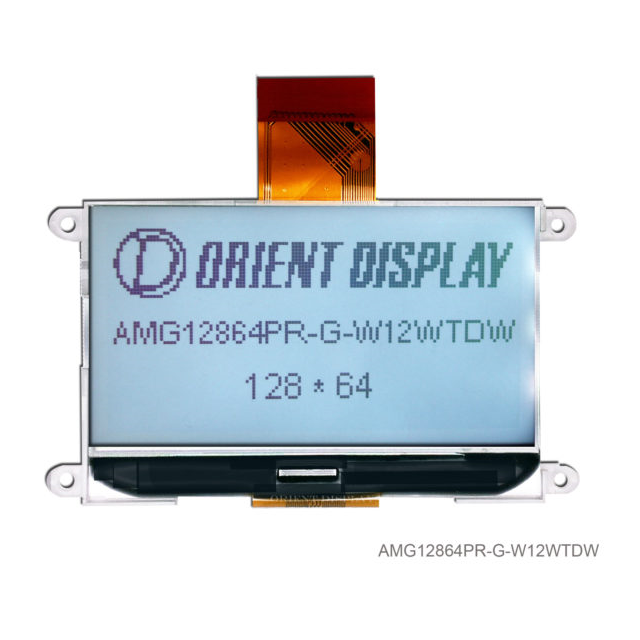 Orient Display AMG12864PR-G-W12WTDW electronic component product image