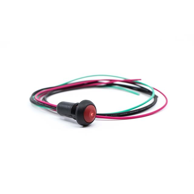 E-Switch RP8100B2W1CEBLKREDRED electronic component product image