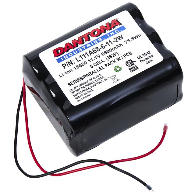 Dantona Industries L111A68-6-11-2W electronic component product image
