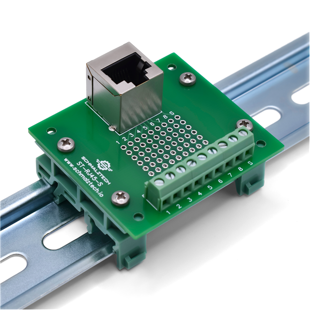 SchmalzTech, LLC ST-RJ45-S-DIN electronic component product image