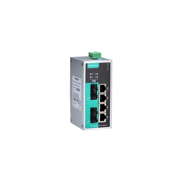 Moxa EDS-P206A-4PoE-MM-ST electronic component product image