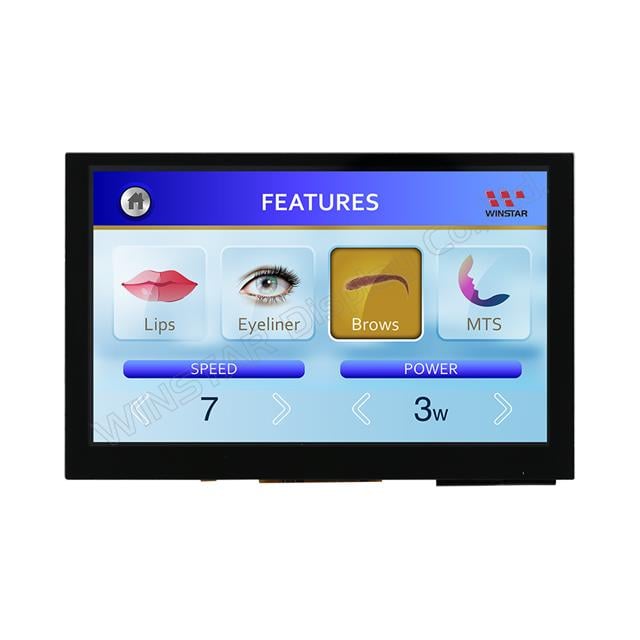 Winstar Display WF50FSYFGDHGV electronic component product image