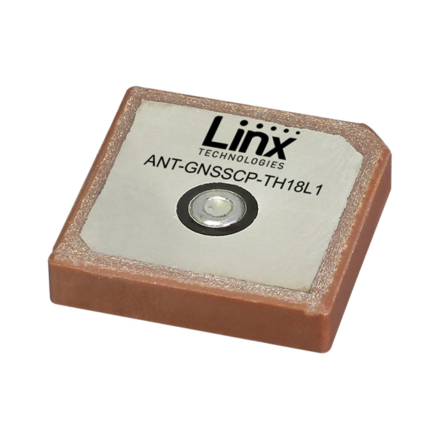 TE Connectivity Linx ANT-GNSSCP-TH18L1 electronic component product image