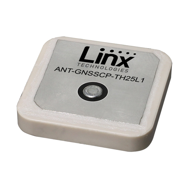 TE Connectivity Linx ANT-GNSSCP-TH25L1 electronic component product image