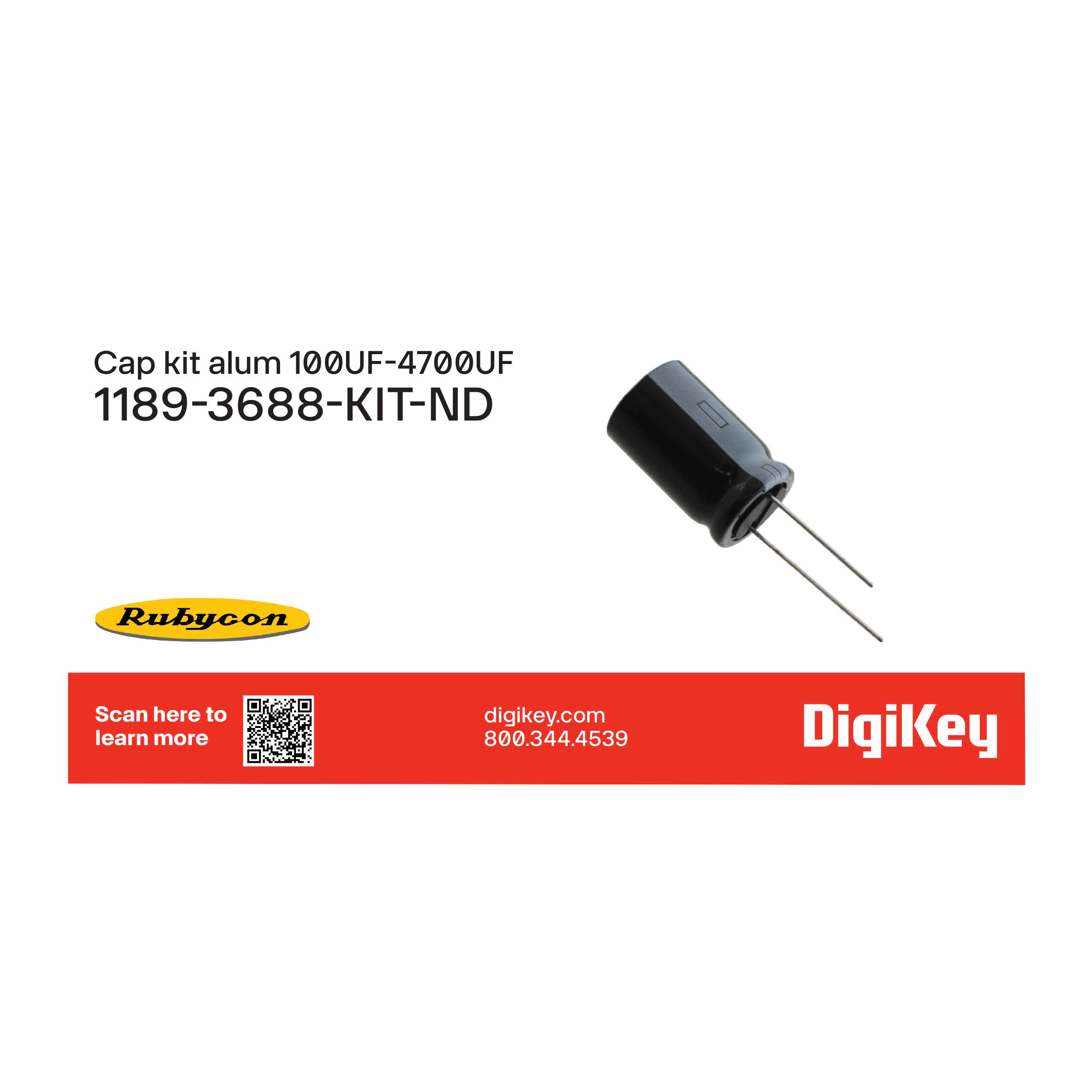 Rubycon 1189-3688-KIT electronic component product image