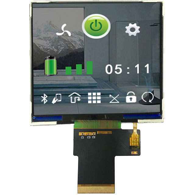 AZ Displays ATM0400D1K electronic component product image