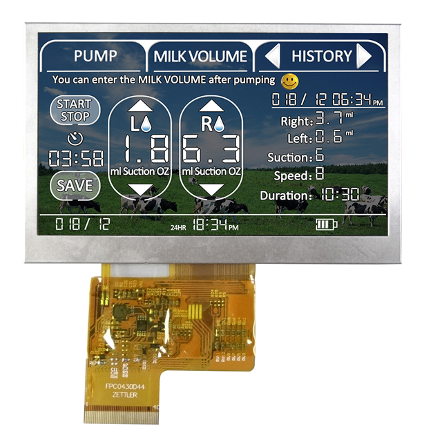 AZ Displays ATM0430D44 electronic component product image