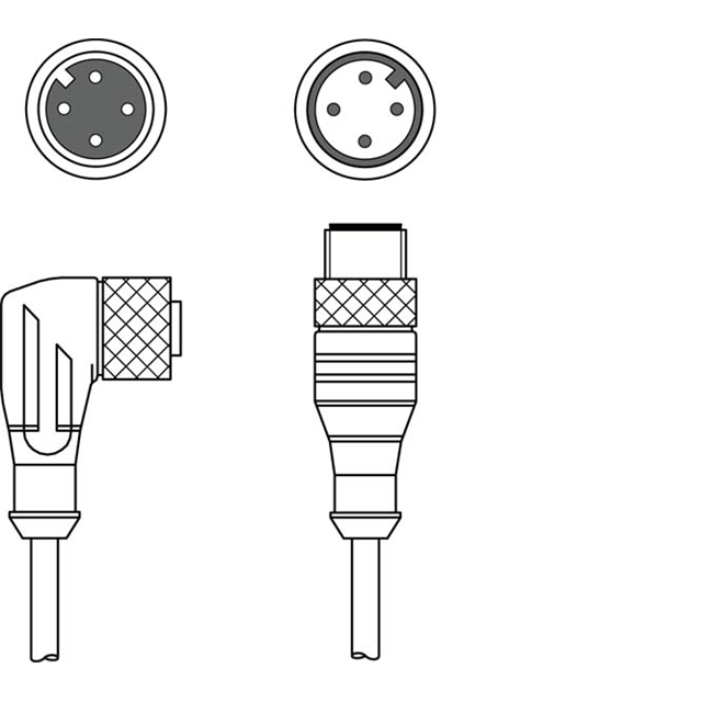 Leuze KDS U-M124WM124A-T2100-010 electronic component product image