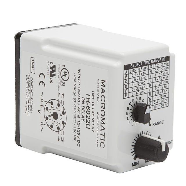 Macromatic Industrial Controls TR-6022U electronic component product image