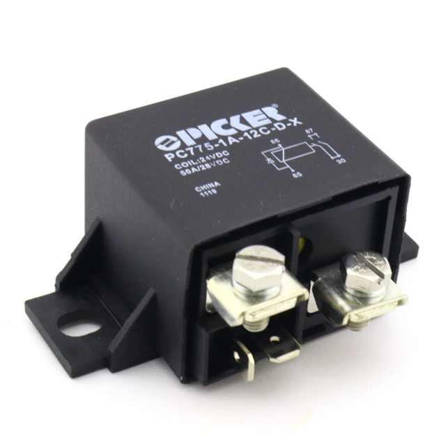 Picker Components PC775-1A-12C-D-X electronic component product image