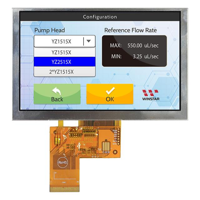 Winstar Display WF50FSWAGDNN0 electronic component product image
