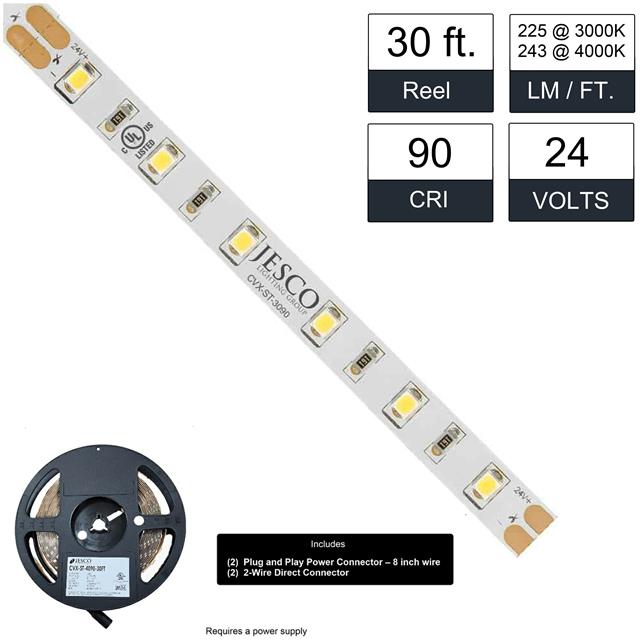 JESCO Lighting Group CVX-ST-4090-30FT electronic component product image