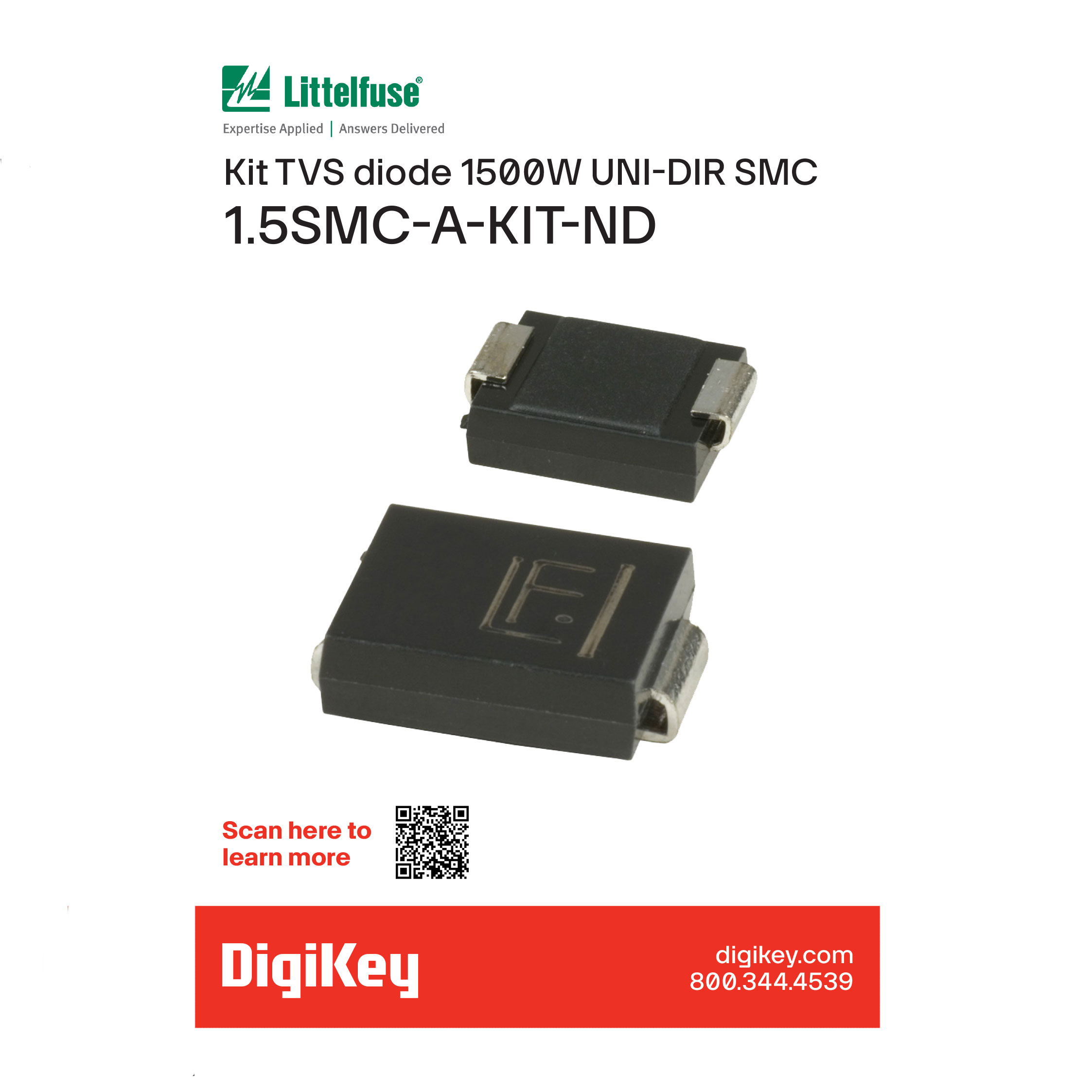 Littelfuse Inc. 1.5SMC-A-KIT electronic component product image