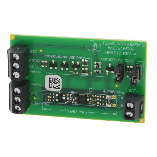 Texas Instruments BQ27210EVM electronic component product image