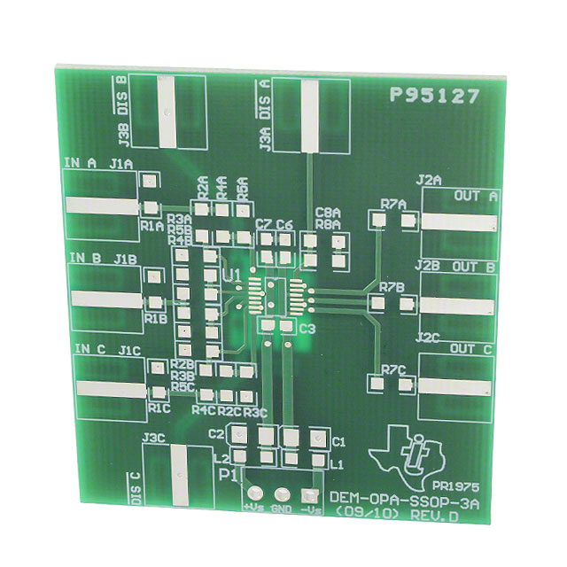 Texas Instruments DEM-OPA-SSOP-3A electronic component product image