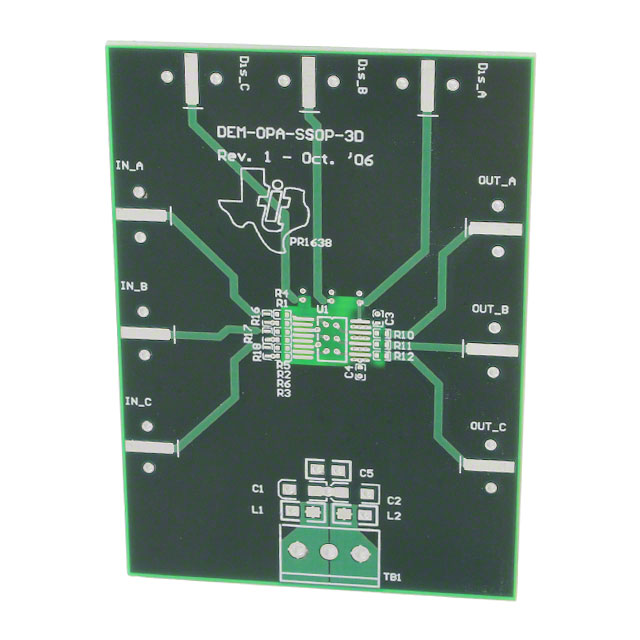 Texas Instruments DEM-OPA-SSOP-3D electronic component product image