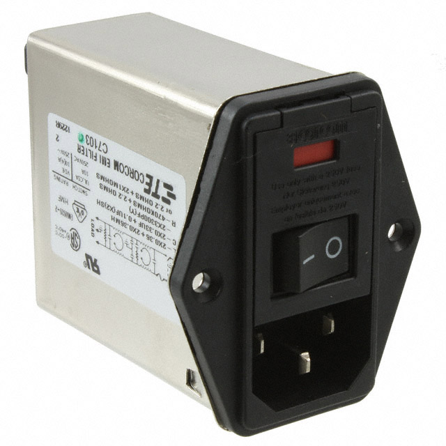 TE Connectivity Corcom Filters PE0S0SMXE electronic component product image